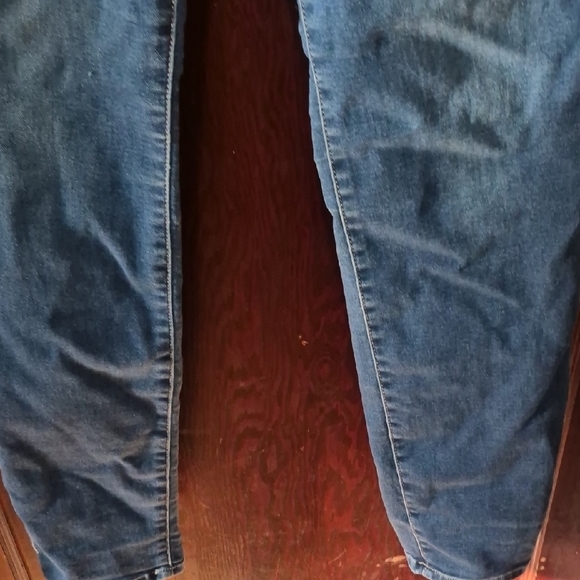 Nicole Miller Women's High Rise Jeans in Deep Blue - Picture 3 of 8